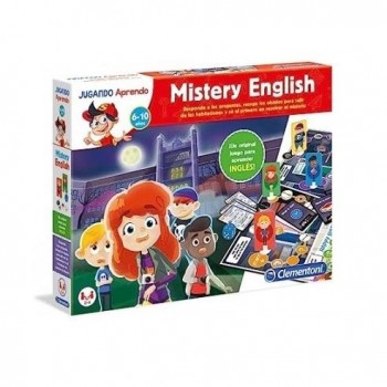 JUEGO APRENDE MISTERY ENGLISH CLEMENTONI 55227