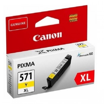 CARTUCHO ORIGINAL CANON CLI571YXL TINTA AMARILLO 0334C001