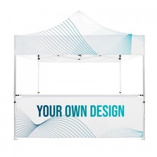 TELA MOSTRADOR PARA CARPA DE 3X3 METROS CON BARRA ( 300X100CM )