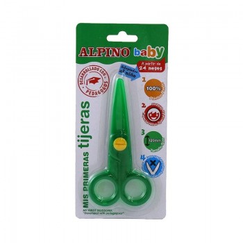 TIJERAS ALPINO BABY VARIOS USOS PLASTILINA PT0036