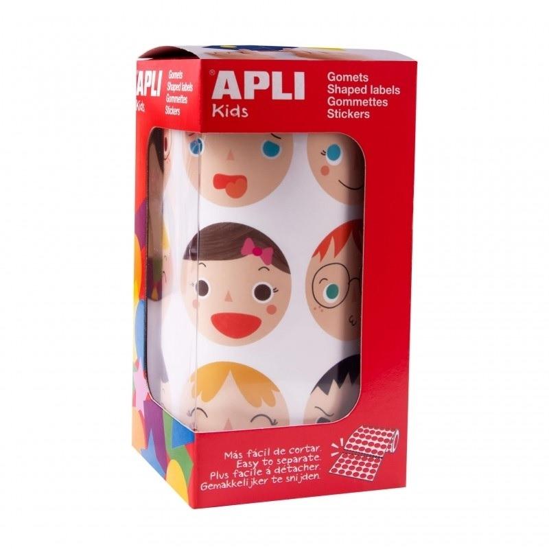 GOMETS EN ROLLO APLI REDOND REM EMOCIONES 33MM MULTICO