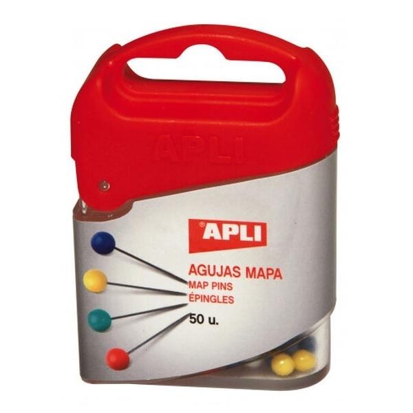 AGUJAS SEÑALIZADORAS BOLAS APLI 50UDS ( 12348 )