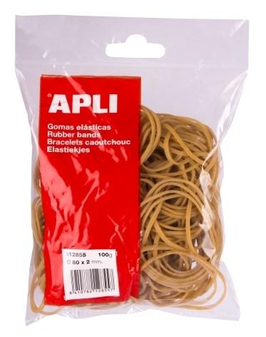 GOMAS ELASTICAS 100GR 80MM X 2 APLI (  12855  )