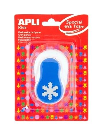 PERFORADORA APLI FIGURAS EVA COPO NIEVE AZUL ( 13302  )
