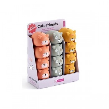 MONEDEROS.ANIMALES CUTE B2FUN PORTATODOS BACK2FUN ( MR16285 ) ( 12 )