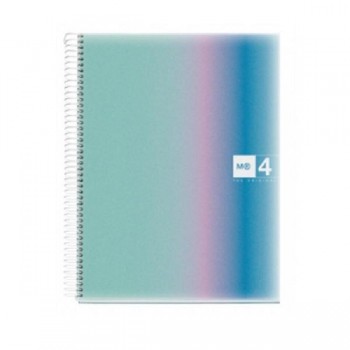 CUADERNO NB4 DINA4 120H HTAL 70GR PPP AURORA ICELAND