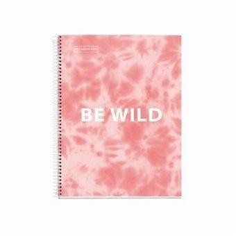 CUADERNO NB4 A5 120 CLA 90G TIE DYE ROSA