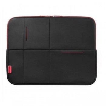 CARTERA FUNDA ORDENADOR 15.6 SAMSONITE AIRGLOW SLEEVES NEGRO/ROJO