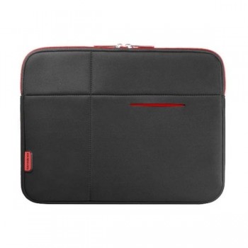 CARTERA FUNDA ORDENADOR 13,3  SAMSONITE AIRGLOW SLEEVES NEGRO/ROJO