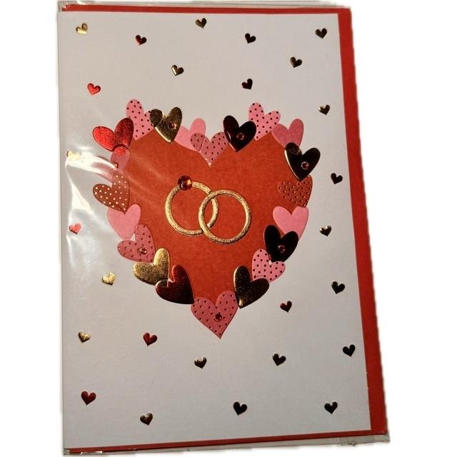 POSTAL ROMANTICA CORAZONES ARGUVAL (48)