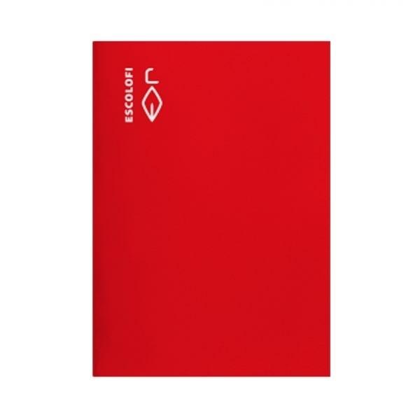 LIBRETA GRAP DINA4 LISO TBB 50H 70GR ROJO ESCOLOFO
