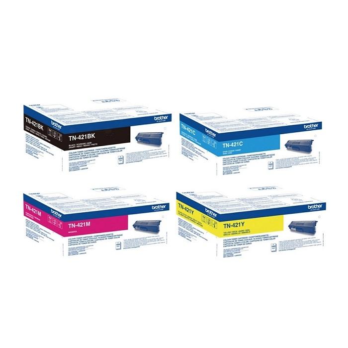 TONER ORIGINAL BROTHER TN421Y AMARILLO  DCP-L8410CDW / HL-L8260CDW, 8360CDW / MFC-L8690CDW, 8900CDW