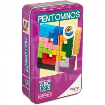 JUEGO PENTOMINOS METAL BOX CAYRO