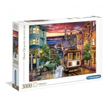 PUZZLE 3000 PIEZAS SAN FRANCISCO CLEMENTONI 33547