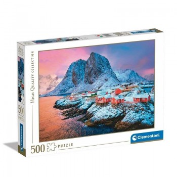 PUZZLE 500 PIEZAS HAMMOY VILLAGE CLEMENTONI 35144