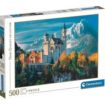 PUZZLE 500 PIEZAS CASTILLO DE NEUSCHWANSTEIN CLEMENTONI 35146