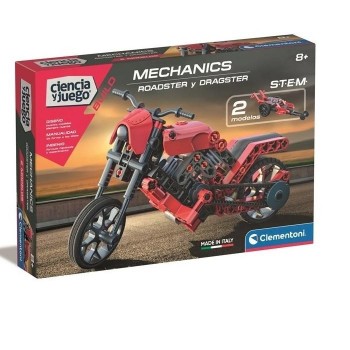 JUEGO MECHANICS MOTO NEW ROADSTER CLEMENTONI 55490