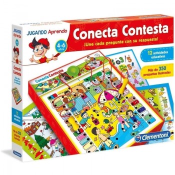 JUEGO CONECTA CONTESTA  CLEMENTONI 65380