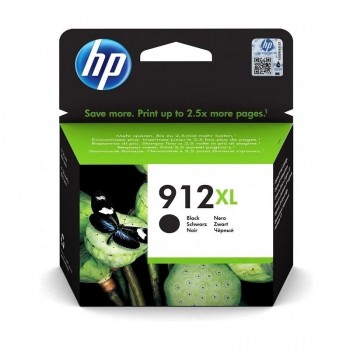 CARTUCHO ORIGINAL HP 912XL NEGRO 3YL84AE