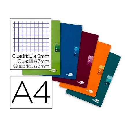 LIBRETA GRAP DINA4 3X3 TBB 48H 90GR CON MARGEN SCRIPTUS LIDERPAPEL