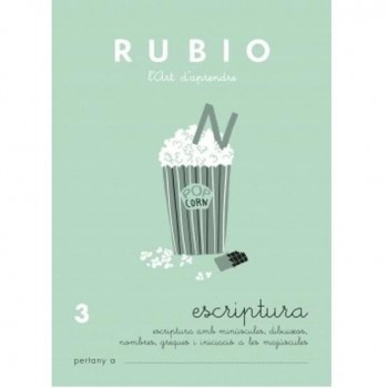 CUADERNO RUBIO ESCRIPTURA Nº3 CATALAN