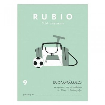 CUADERNO RUBIO ESCRIPTURA Nº9 CATALAN