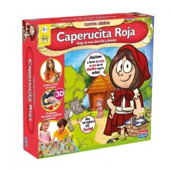 JUEGO DE MESA CUENTOS CLASICOS FALOMIR CAPERUCITA ROJA