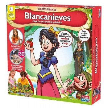 JUEGO DE MESA CUENTOS CLASICOS FALOMIR BLANCANIEVES