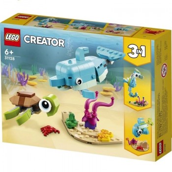 DELFIN Y TORGUGA CREATOR LEGO 31128