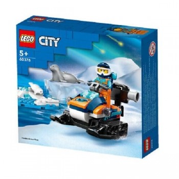 JUEGO EXPLORADORES DEL ARTICO MOTONIEVE LEGO CITY 60376