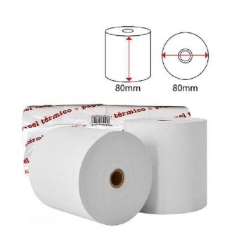 ROLLO DE PAPEL TERMICO 80X80X12 (48)