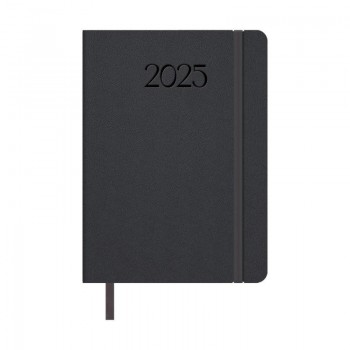 AGENDA FLEXIBLE MANHATTAN 14X20 DIA PAGINA NEGRO