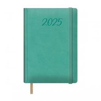 AGENDA SAMBA DIA PAGINA VERDE MENTA 15X21 CM