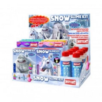 JUEGO INSTANT SNOW SLIME MINI KIT YETI