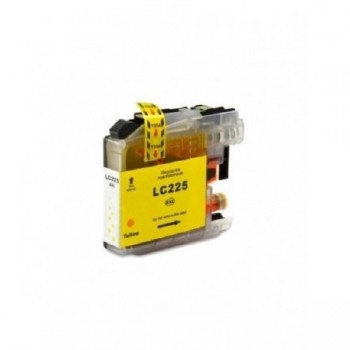 CARTUCHO COMPATIBLE BROTHER LC225Y AMARILLO