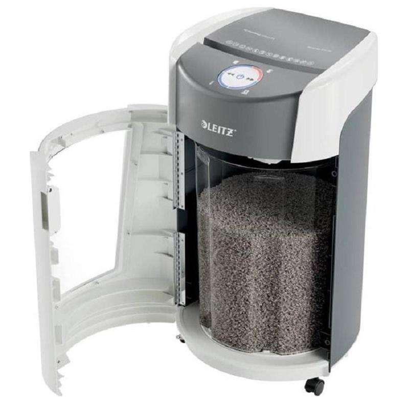 DESTRUCTORA LEITZ OPTIMAX OFFICE P5 35 LITROS 10 HOJAS EN PARTICULAS