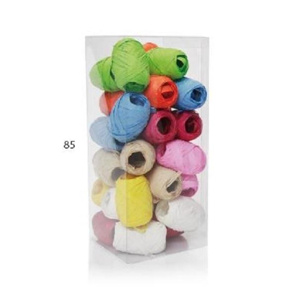 BARRILETE CINTA FANTASIA RAFIA 15X10M C-85 REF.1150 SURTIDO 30 UNIDADES