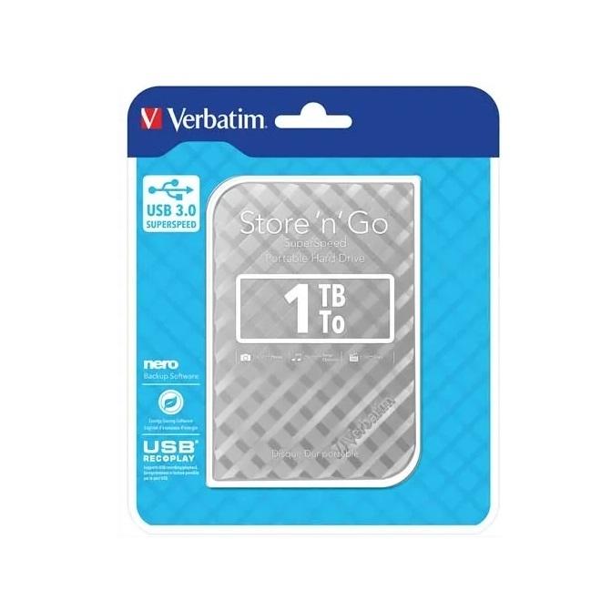 DISCO DURO PORTATIL STORE  N  GO 2.5"  USB 3.0 1TB  VERBATIM