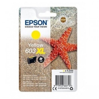 CARTUCHO ORIGINAL EPSON 603XL AMARILLO C13T03A44010