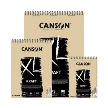 BLOCK DE DIBUJO CANSON XL TOUCH ARENOSO BLANCO 40 HOJAS 160GR