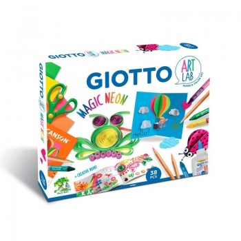 SET GIOTTO ART LAB MAGIC NEON