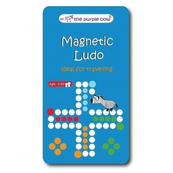 JUEGO MAGNETICO PARCHIS MAGENTICO PURPLE COW 1031020