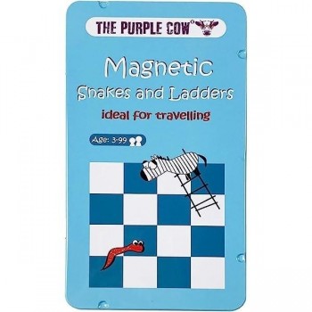 JUEGO MAGNETICO SERPIENTES Y ESCALERAS MAGNETICO PURPLE COW 1031021