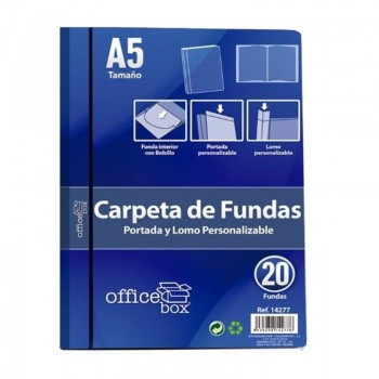 CARPETA DE 20 FUNDAS DINA5 PERSONALIZABLE