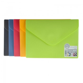 SOBRE CIERRE VELCRO V-LOCK DINA6 160X120MM VARIOS COLORES