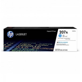 TONER HP W2211A Nº207A LASERJET PRO MFP-M282NW/M283FDN/M283FDW CIAN 1.250 PAGINAS