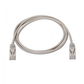 AISENS - CABLE DE RED LATIGUILLO RJ45 CAT.6 FTP AWG24, GRIS, 3.0M