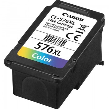 CARTUCHO ORIGINAL CANON CL576XL TRICOLOR PIXMA  TS3550I 3551I COLOR HY CMY TR4750I TR4751I 12,6 ML