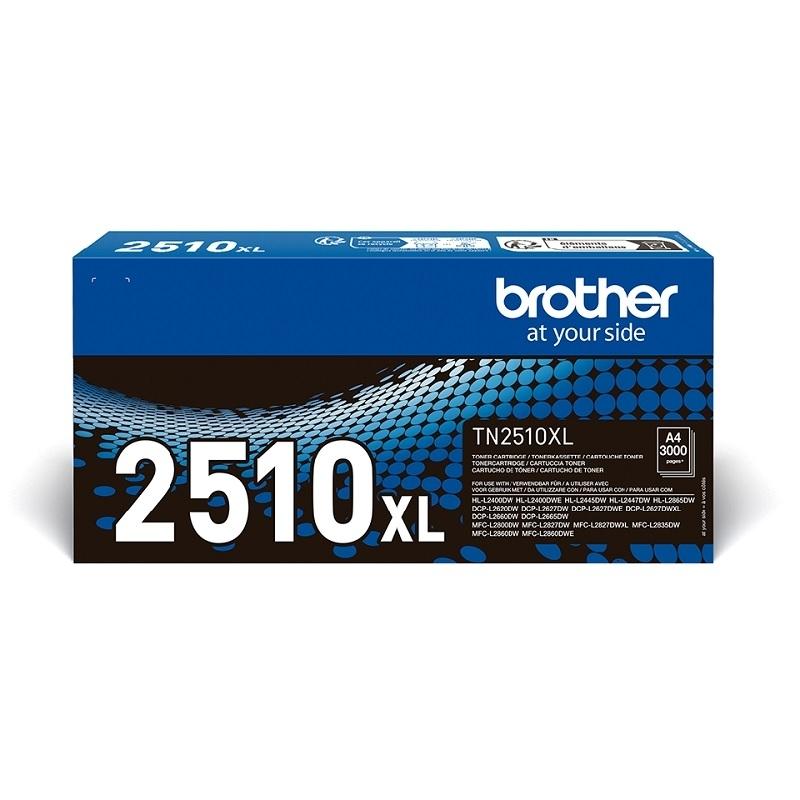 TONER BROTHER ORIGINAL TN2510XL HLL2400DW HLL2445DW 3000PAG