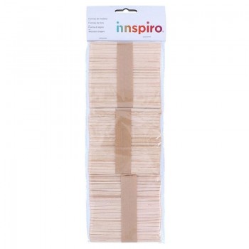 PALOS DE POLO MADERA NATURAL 114X10X2MM 150UDS INNSPIRO 99501